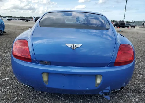 2006 Bentley Continental Gt from USA, damaged, VIN SCBCR63W86C037300